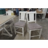 Image 6 : Modern Dining Table Four Chairs And Bench, Table 36" x 36" x 86"