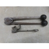 Image 4 : Assorted Banding And Strapping Tools, Sealer, Crimper, Ratcheting Wrench, Pipe Threaders,