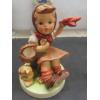 Image 13 : Three Flambro Figurines, Approximately 8" Tall And Three Goebel Figurines, Tallest 5"
