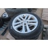 Image 2 : Set of 4 Nissan Rims and Tires, 215/55R17 - Fair Amount of Wear