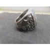 Image 3 : Three Replica Championship Rings Featuring Oakland Raiders, St. Louis 1987 National League, And