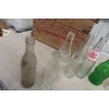Image 5 : Seventeen Pop Bottles, Two Glass Insulators, and Wooden Crate