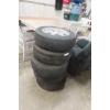 Image 1 : 5 x Tires and Rims P205/65R 15