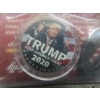 Image 4 : Two Trump Commemorative Medallions Dated 2020 And 2024 Keychain