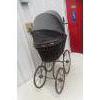 Image 6 : Wicker and Metal Stroller - 35" x 25" x 12"