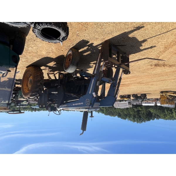 Vintage Large 14K Gold 1.3 ctw Sapphire Pearl Open Textured Flower Leaf Brooch P