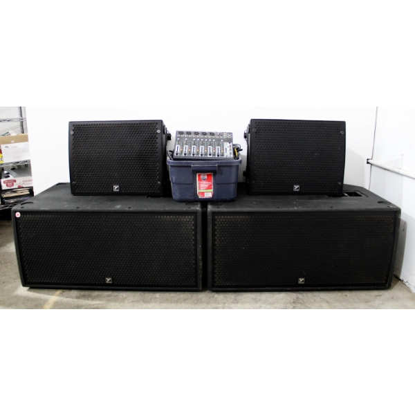 YORKVILLE PARALINE LOUDSPEAKER & SUBWOOFER SYSTEM