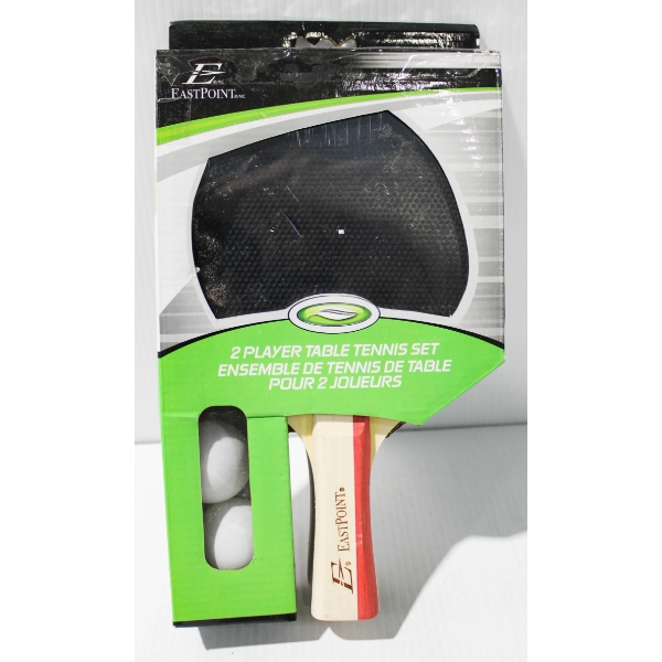 NEW EASTPOINT TABLE TENNIS SET - 2 PLAYER