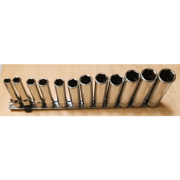 12 PC METRIC DEEP SNAP-ON SOCKET SET