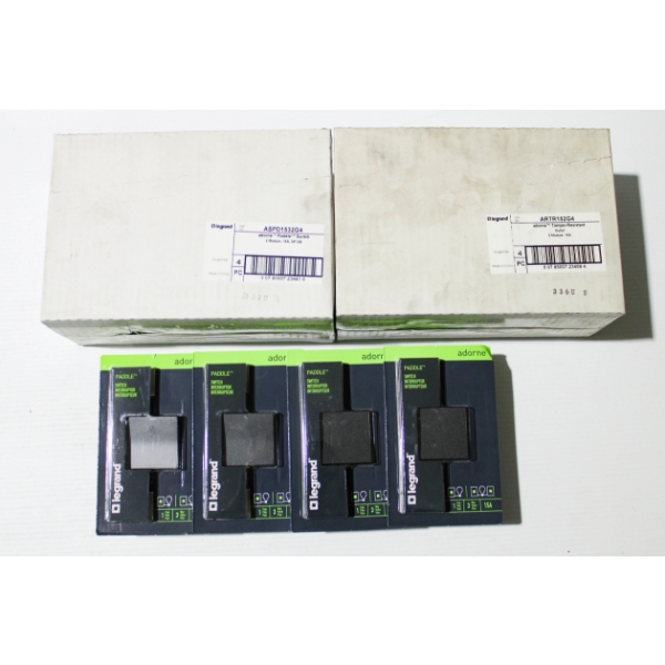 12 NEW LEGRAND ADORNE PADDLE SWITCH INTERRUPTORS