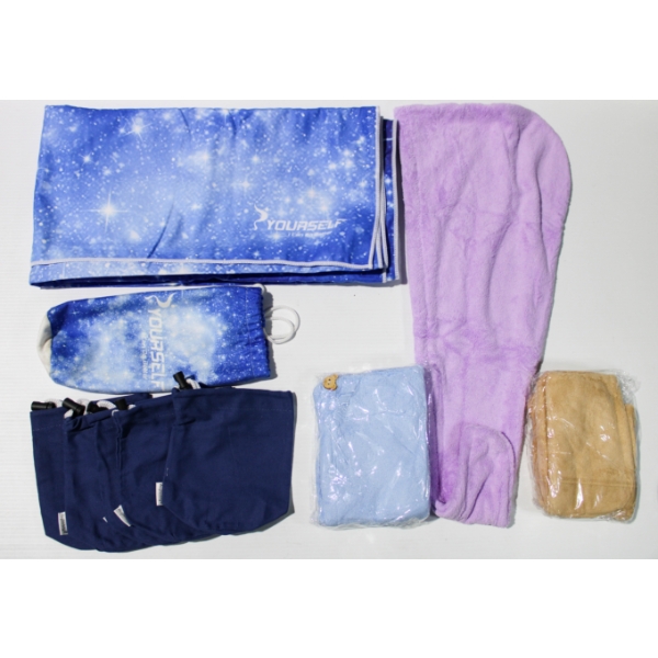 LRG SYOURSELF COOLING TRAVEL TOWEL - HAIR TOWELS ETC.