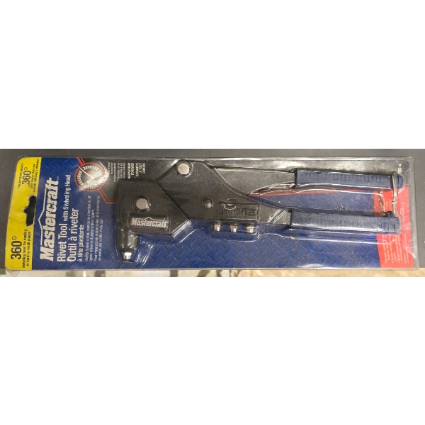 NEW MASTERCRAFT 360 RIVET TOOL