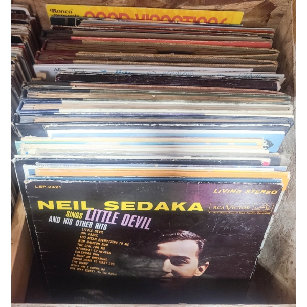 30+ VINTAGE ESTATE LP RECORDS NEIL SEDAKA ETC.
