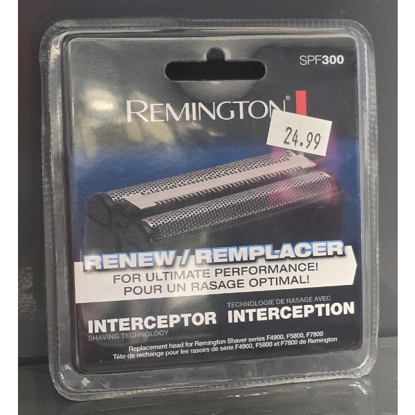 REMINGTON RENEW INTERCEPTOR RAZOR HEAD