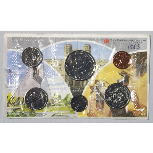 1983 PROOF CANADA MINT SEALED COIN SET