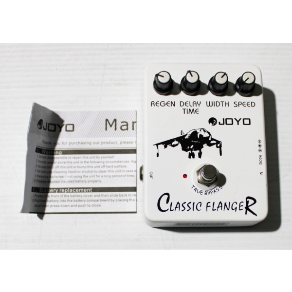 NEW JOYO CLASSIC FLANGER GUITAR PEDAL