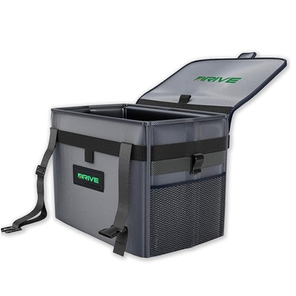 NEW THE DRIVE BIN - COLLAPSIBLE AUTO TRASH CAN