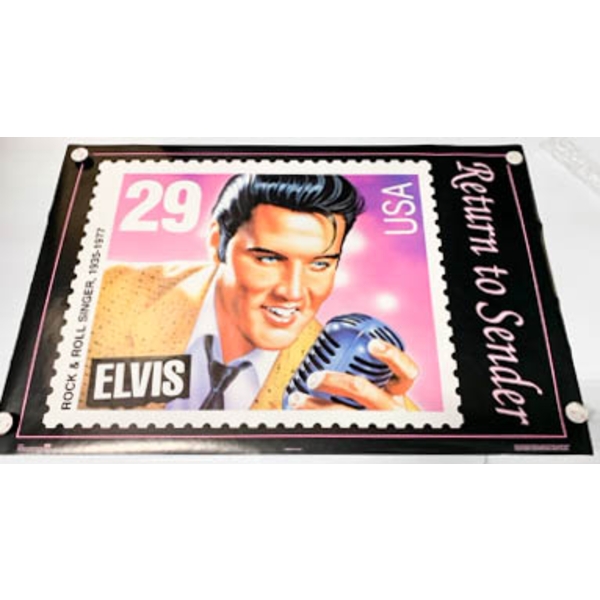 ELVIS PRESLEY WALL POSTER