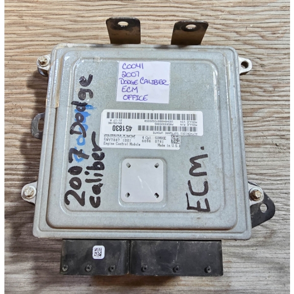 SALVAGED 2007 DODGE CALIBER ECM