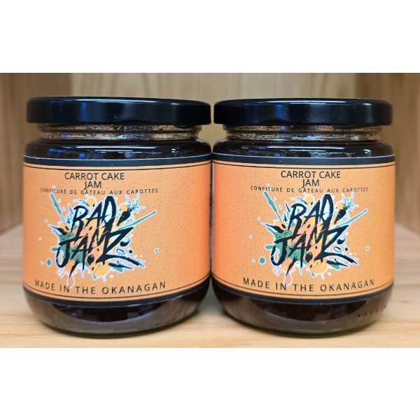2 RAD JAMZ CARROT CAKE JAM
