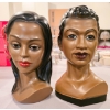 Image 1 : TWO DECO. FEMALE BUSTS