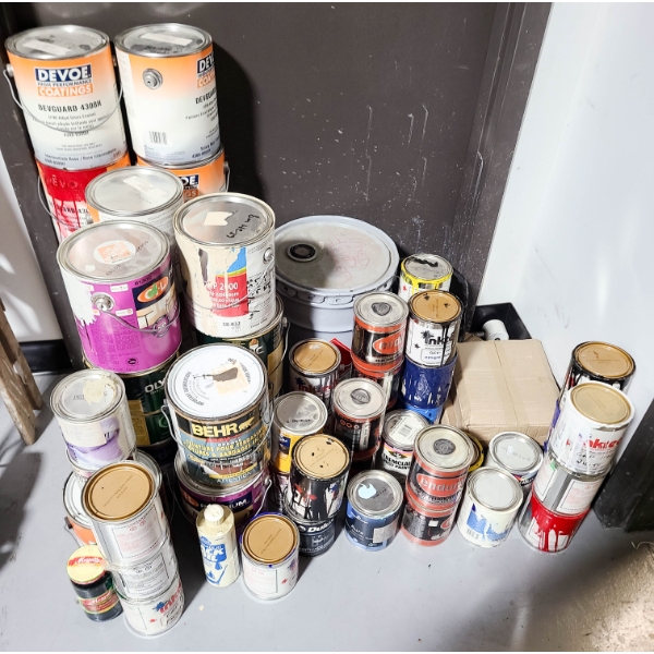 PARTIAL / NEAR FULL PAINT FOR SILK SCREENING FLOORS ETC.