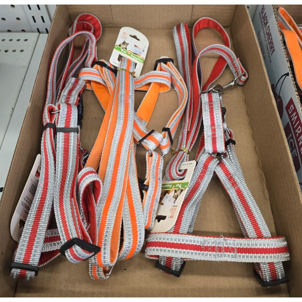 3 ADJUSTABLE PET HARNESSES
