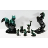 Image 1 : SEVEN BLUE MOUNTAIN POTTERY WILDLIFE FIGURES