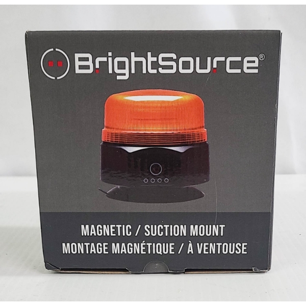BRIGHTSOURCE MAGNETIC / SUCTION MOUNT LED WARNING LIGHT