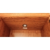 Image 3 : WOODEN CABINET W/ SHELVES
