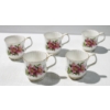 Image 1 : 5 PRAIRIE ROSE ROYAL ALBERT MONTROSE MUGS