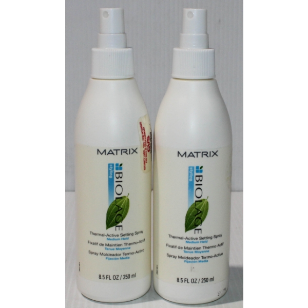 2 MATRIX HAIR PROD. - THERMAL-ACTIVE SETTING SPRAY