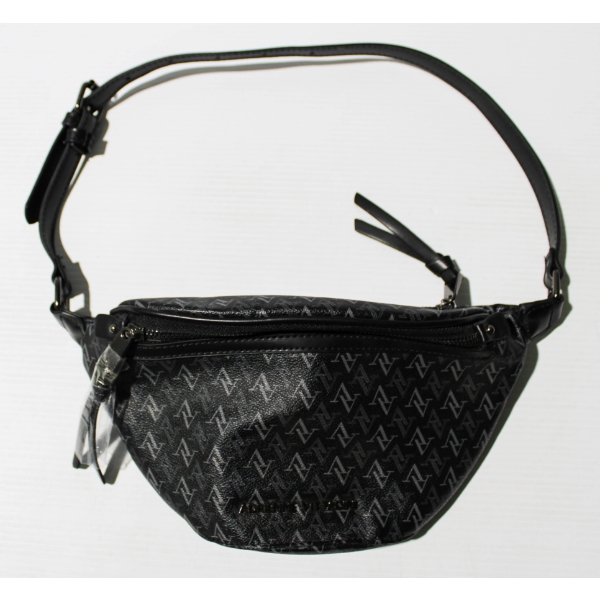 ADRIENNE VITTADINI BLACK AV FANNY PACK
