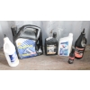 Image 1 : ASST. SEALED OILS - SHELL 80 W-90 OIL 5L ETC.