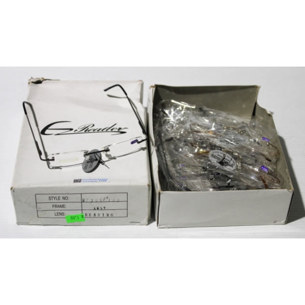 11 NEW READING GLASSES - +1.00