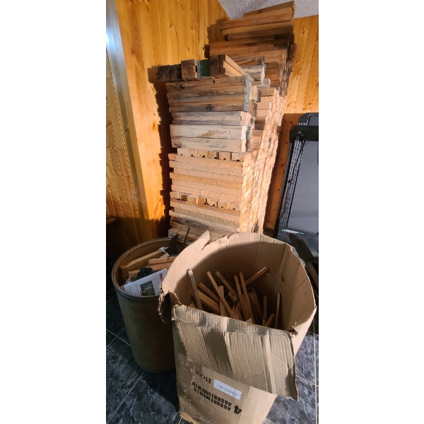 ASST LUMER CUT FOR FIREWOOD APPROX. HALF CORD