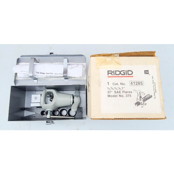 NEW RIDGID STANDARD FLARING TOOL - 1/2" - 1" - MODEL 375
