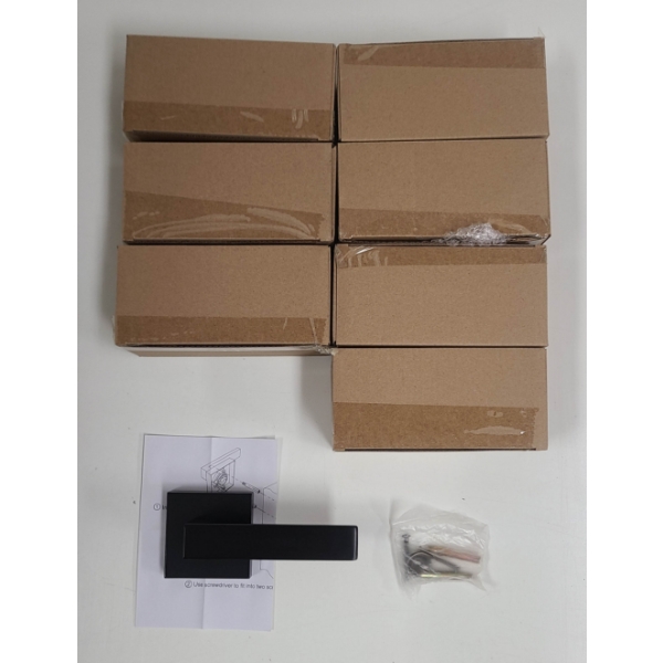 9 NEW DUMMY DOOR HANDLES BLACK