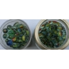 Image 2 : 2 JARS VINTAGE MARBLES