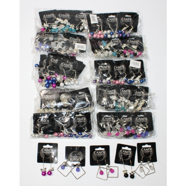 10 X 12PKS NEW COSTUME JEWELRY