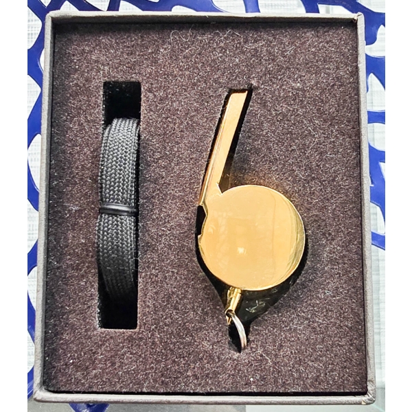NEW ENGRAVABLE BRASS WHISTLE