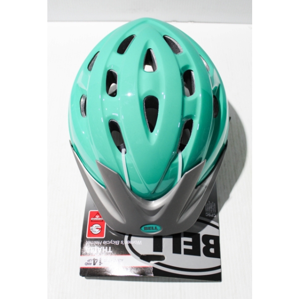 NEW BELL WOMEN'S BICYCLE HELMET W/ VISOR - SIZE 54-58 CM 