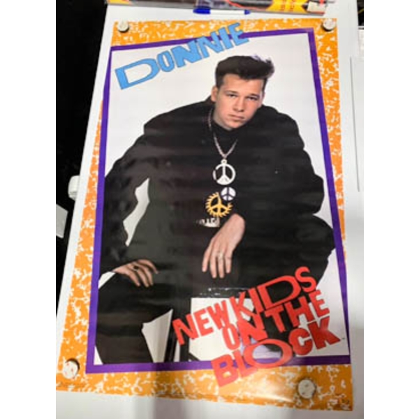 NEW KIDS ON THE BLOCK DONNIE WALL POSTER