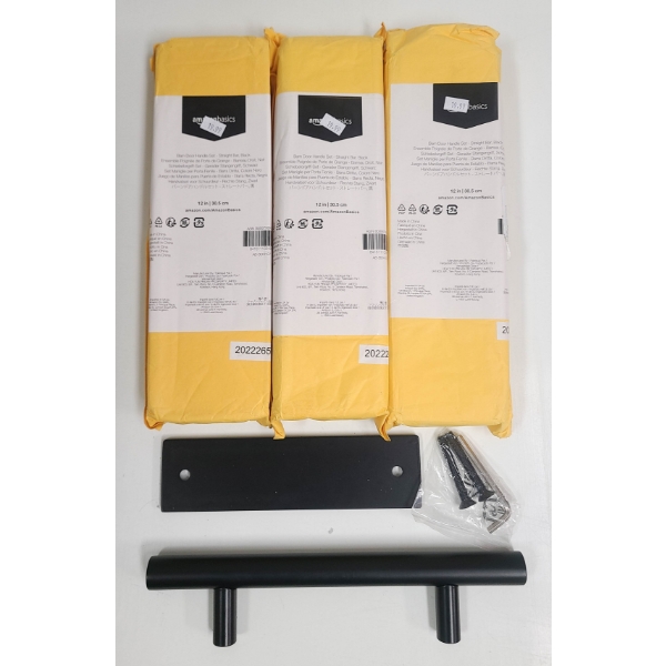 4 NEW 12" BARN DOOR HANDLE SETS