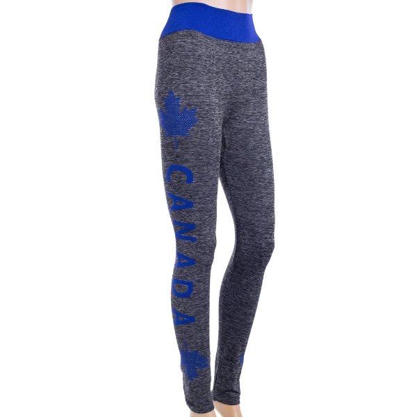 NEW NISHA YOGA LEGGINGS - CANADA LOGO