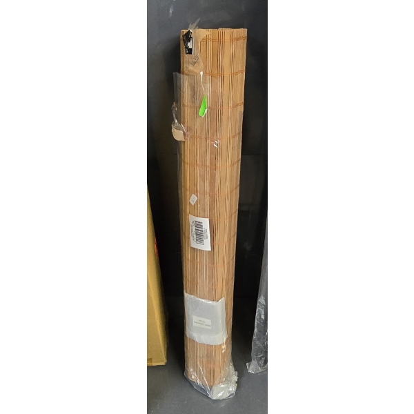30" W X 72" H BAMBOO BLIND W/ CLIPS