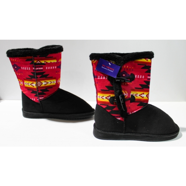 NEW WOMEN'S NU TRENDZ BOOTS - SOUTHWEST DESIGN - PINK