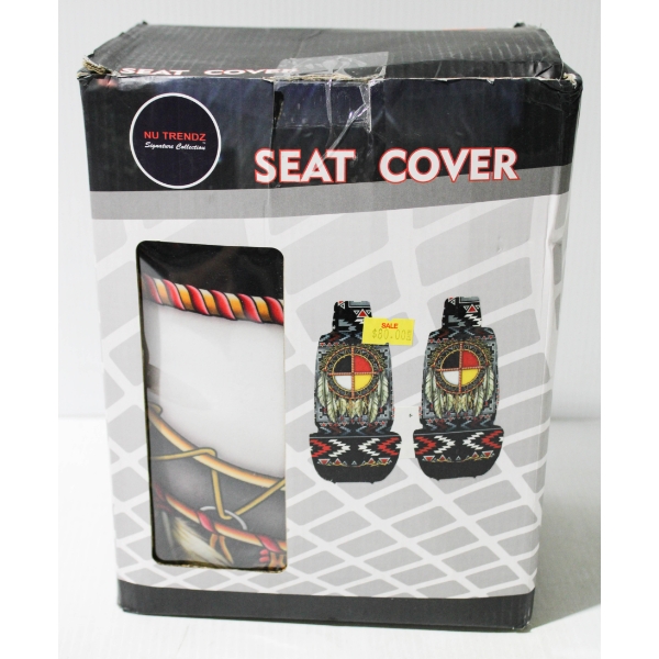 2 NEW NU TRENDZ DREAM CATCHER LOW BACK BUCKET SEAT COVER