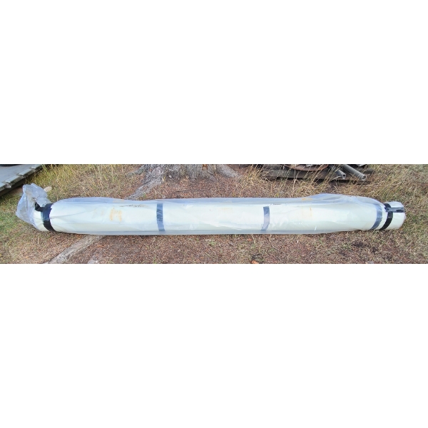 125" W ROLL OF PLASTIC LENGTH UNKNOWN