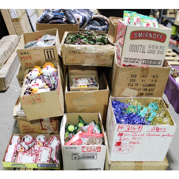 CHRISTMAS & SEASONAL NEW STOCK PALLET 